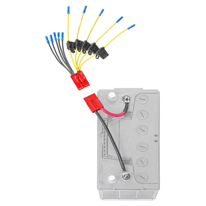 Connect-Ease Multi 5 Fused Lead Accessory Connection System CE12VB5FK