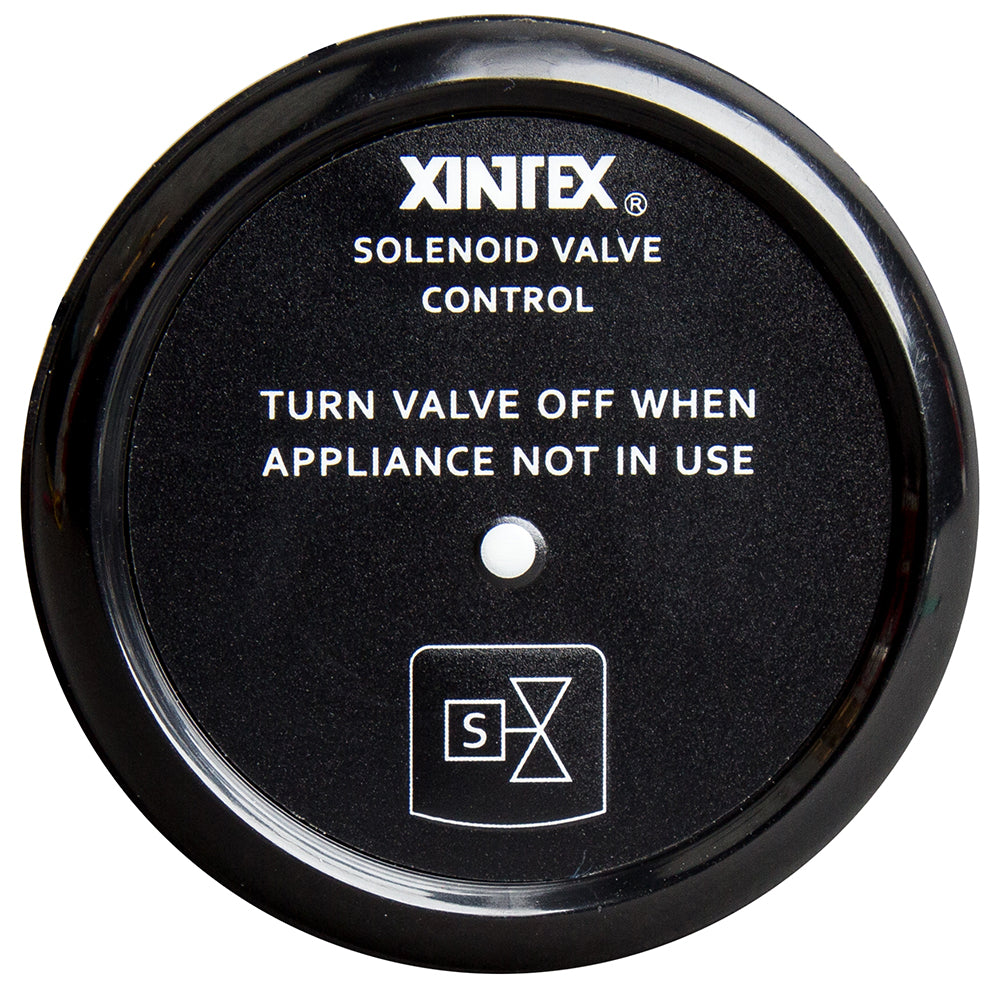 Fireboy-Xintex Propane Control & Solenoid Valve w/Black Bezel Display C-1B-R