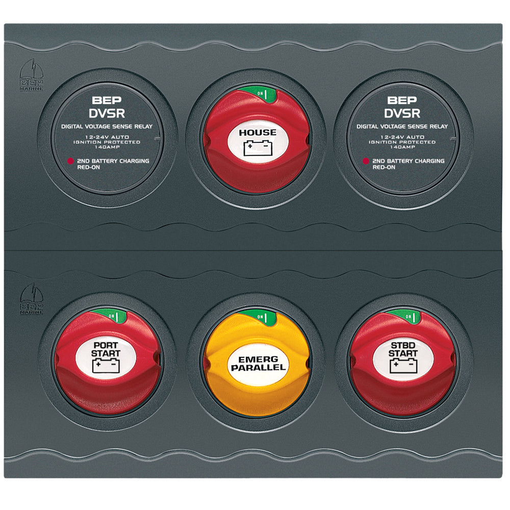 BEP Battery Management Contour Connect Panel f/Twin Engines w/VSR's CC-803N