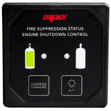 Fireboy-Xintex Deluxe Helm Display w/Membrane Switch, Remote Horn & LEDs f/Engine Shutdown System - Black Bezel Display DU-SBH-20-R