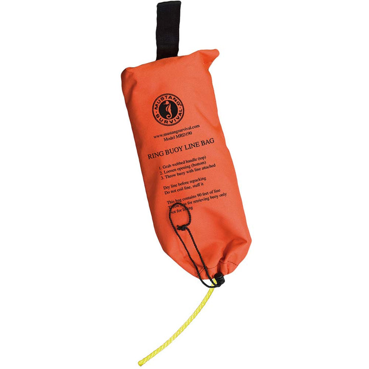 Mustang Ring Buoy Throw Bag - 90' Rope MRD190-0-0-215