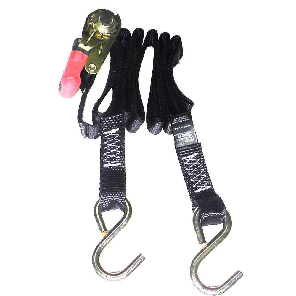 Rod Saver Ratchet Gunwale Tie-Down - 1" x 10' R1GW10