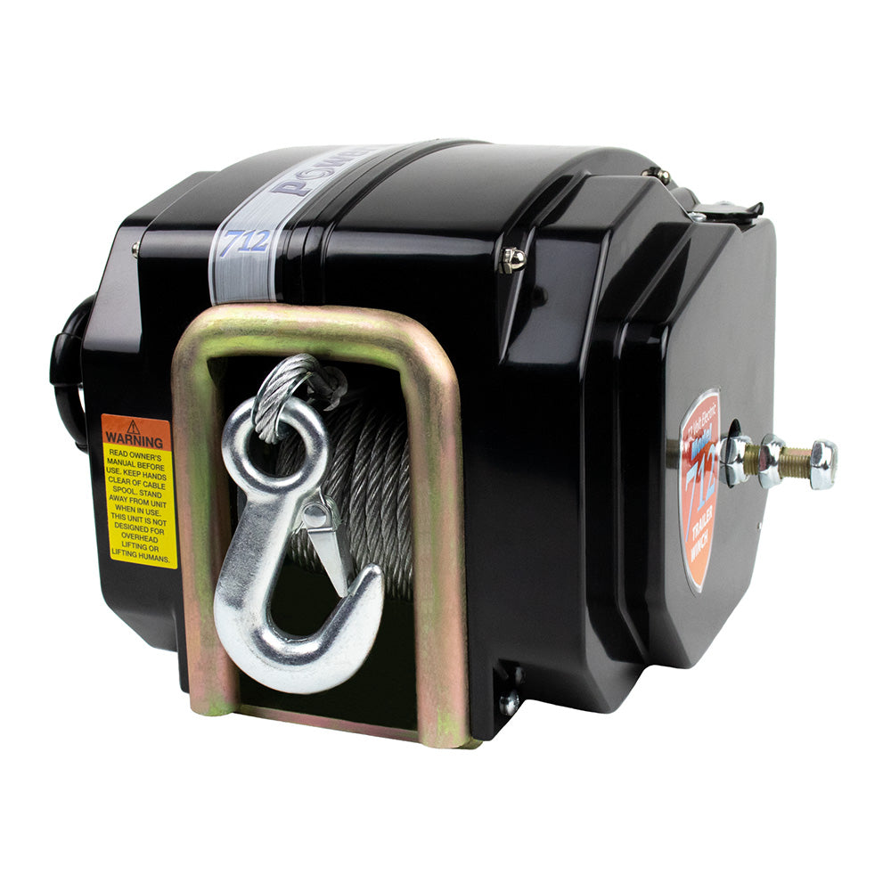Powerwinch 712A Trailer Winch w/20' Strap P77712-S