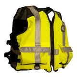 Mustang High Visibility Industrial Mesh Vest - Fluorescent Yellow/Green/Black - 4XL/5XL MV1254T3-239-4XL/5XL-216