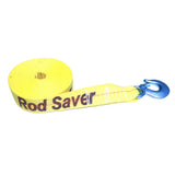 Rod Saver Heavy-Duty Winch Strap Replacement - Yellow - 2" x 20' WSY20