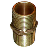 GROCO Bronze Pipe Nipple - 4" NPT PN-4000