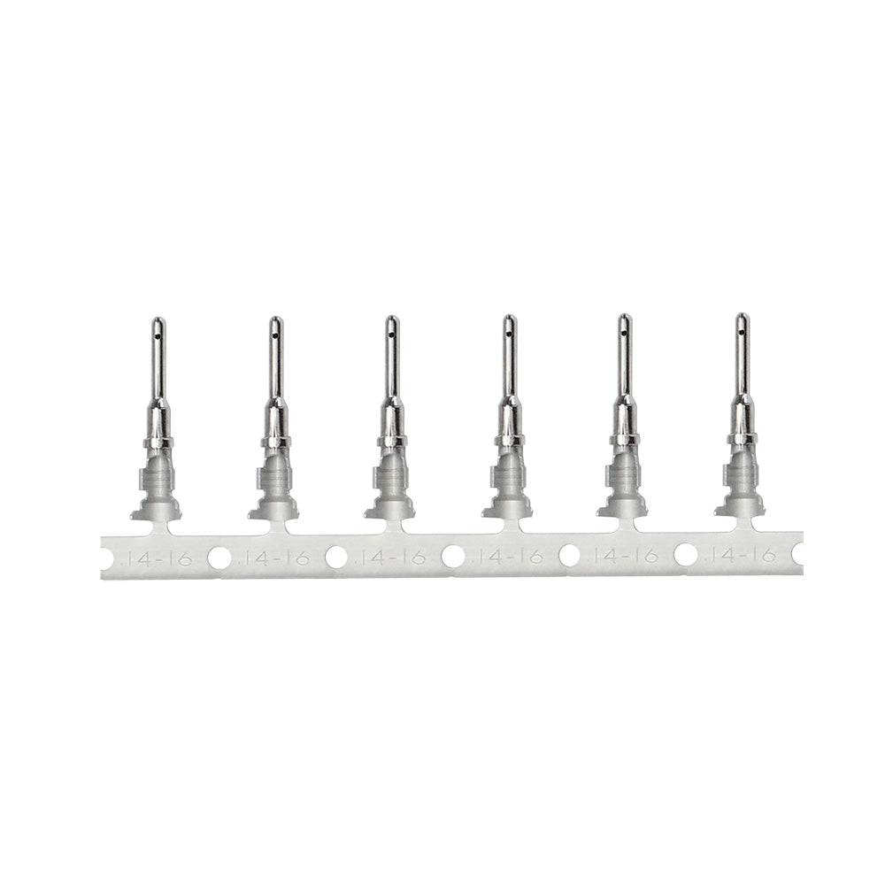 Pacer DT Deutsch Pin f/14 AWG Wire - Size 16 Contact (100 Pack) T14DT-P-100