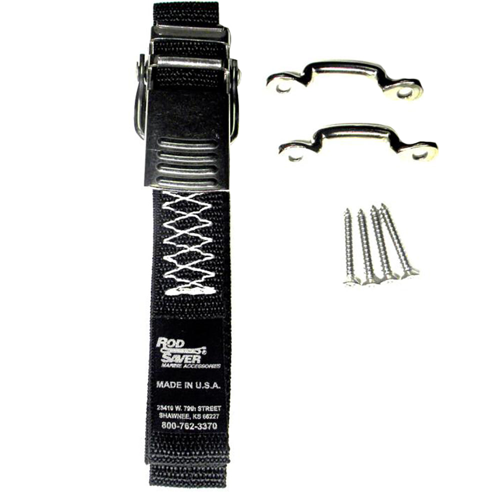 Rod Saver Stainless Steel Battery/Gas Tank Tie-Down - 48" SSBGTD