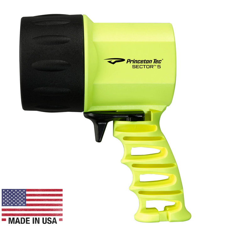 Princeton Tec Sector 5 LED Light - Neon Yellow S522-NY