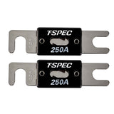 T-Spec V8 Series 250 AMP ANL Fuse - 2 Pack V8-ANL250