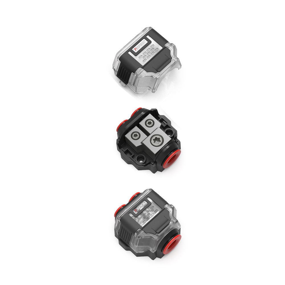 T-Spec VDB2 2-Position Distribution Block w/Cover VDB2