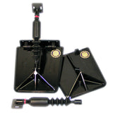 Nauticus SX9510-60 Smart Tab SX Composite Trim Tabs 9.5" x 10" - f/15-18' Boat w/60 - 135HP - Black SX9510-60