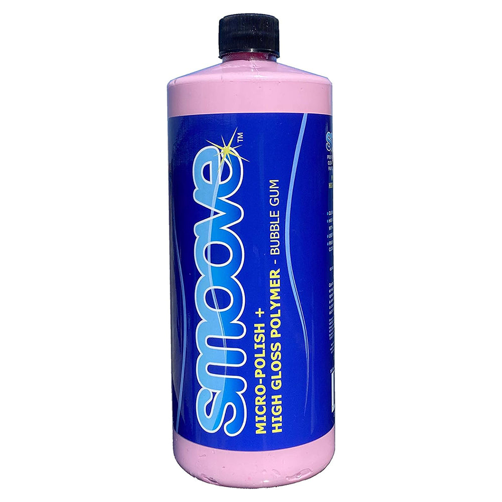 Smoove Bubble Gum Micro Polish + High Gloss Polymer - Quart SMO009
