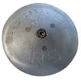 Tecnoseal R5 Rudder Anode - Zinc - 5" Diameter x 7/8" Thickness R5