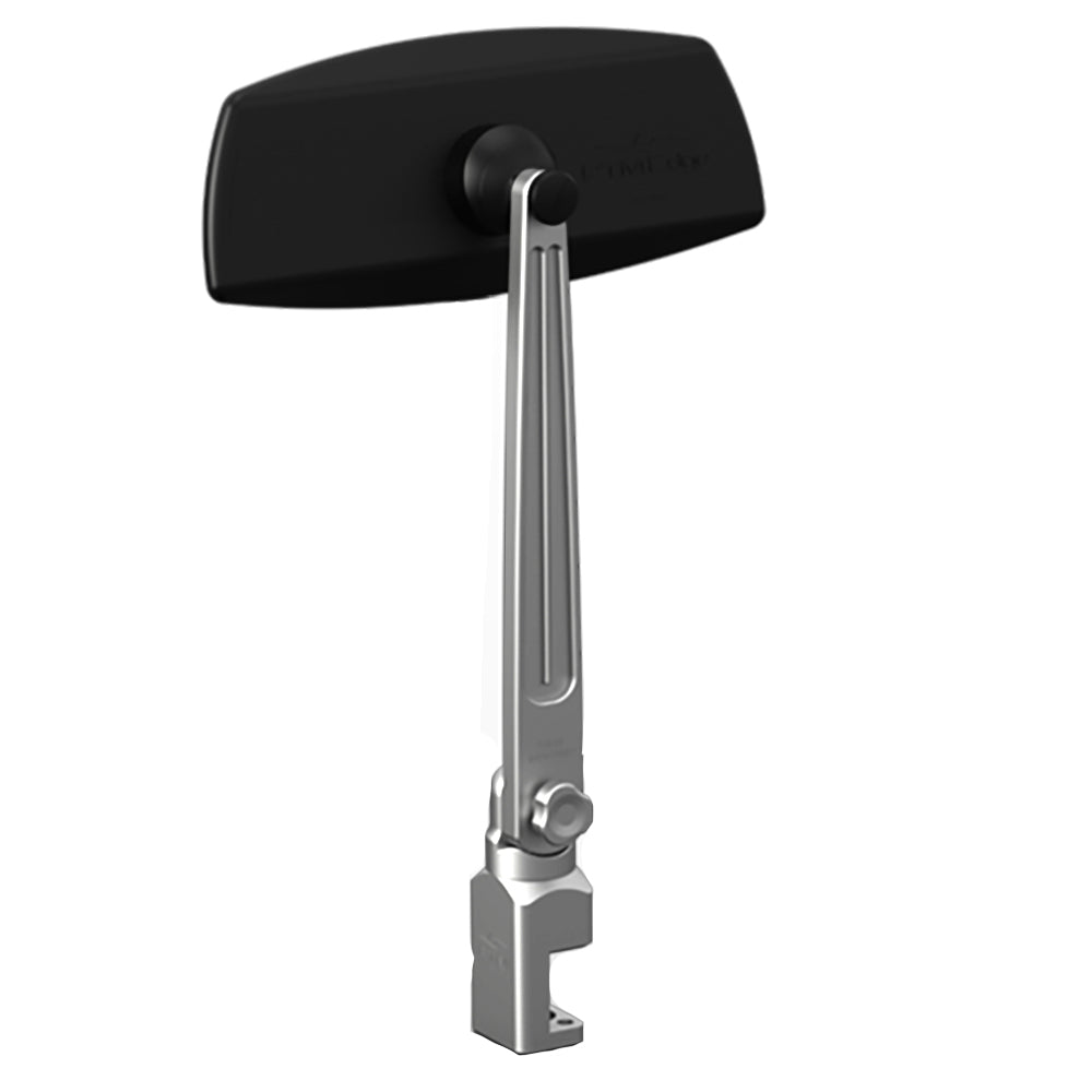 PTM Edge Pontoon Mirror/Bracket Kit w/VR-100 Pro & PCX-200 (Silver) P13157-200TEBCL
