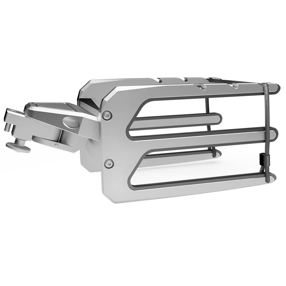 PTM Edge Swivel Bungee Board Rack - Silver P13276-1000TEBCL