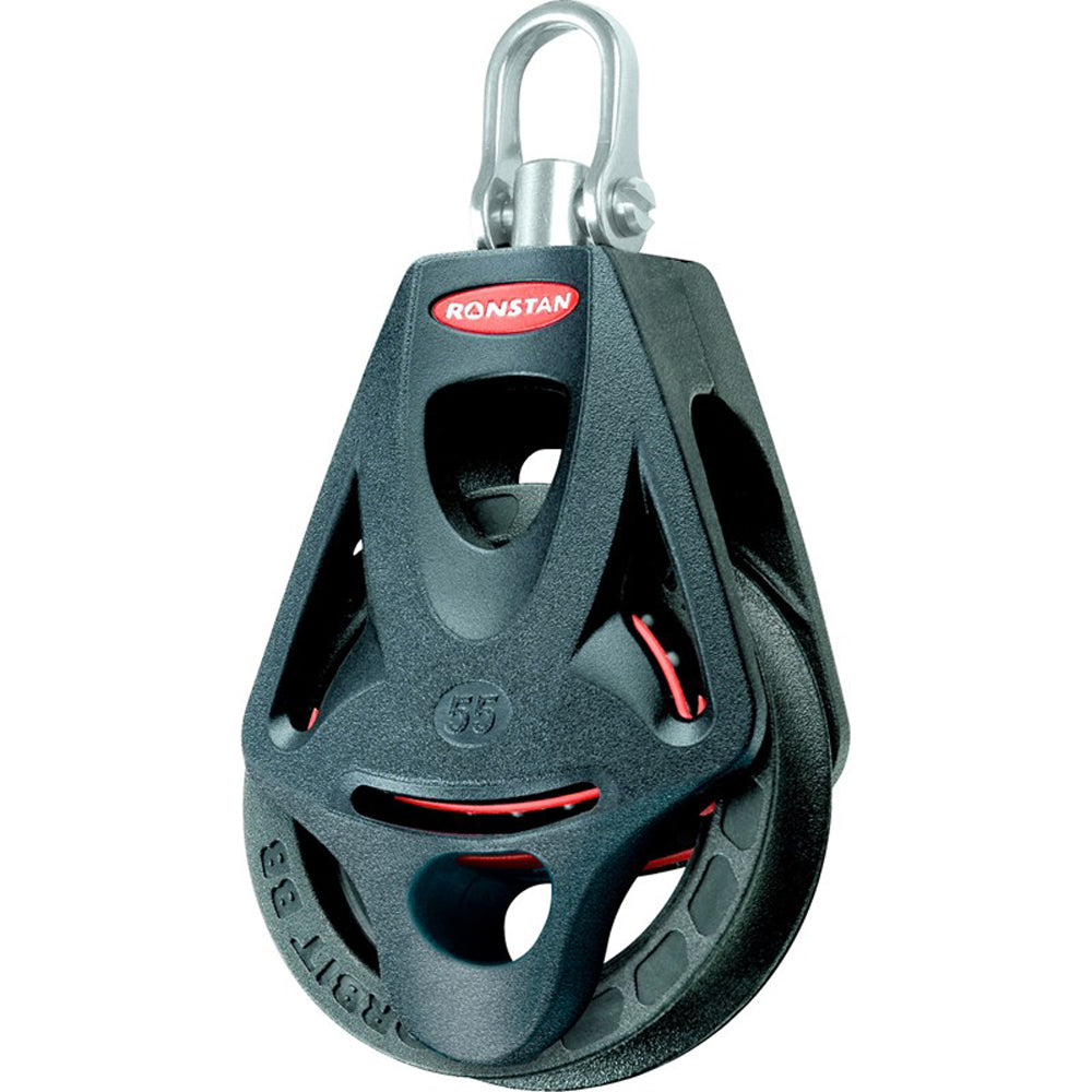 Ronstan Series 55 Ball Bearing Orbit Block™ - Single - Becket - Swivel Head RF55110