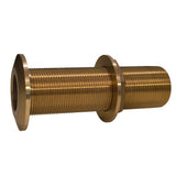 GROCO 1" Bronze Extra Long Thru-Hull Fitting w/Nut THXL-1000-W