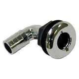 Th Marine 1 1/8-90 Degree Th-Hull-Chrome (Th-1290Cp-Dp)