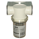 GROCO 1" Fresh Water Strainer w/ Plastic Basket WSB-1000-P