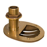 GROCO 2" Bronze Combo Scoop Thru-Hull w/Nut STH-2000-W
