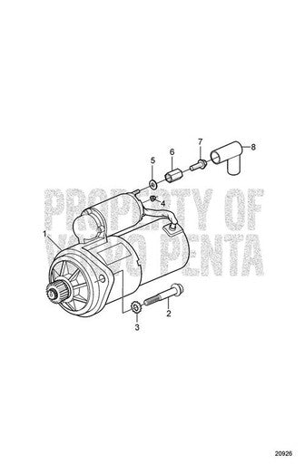 Volvo Penta Toothed Washer - Volvo Penta (982679)