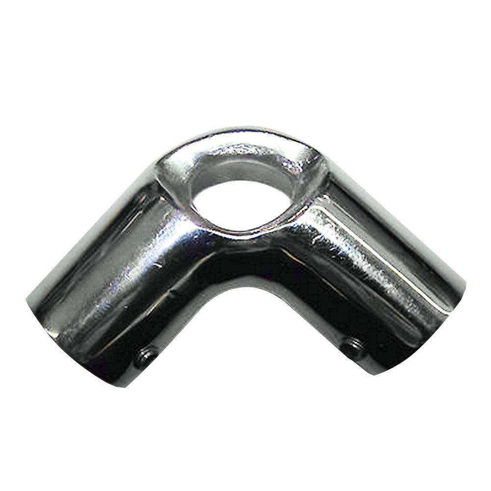 Whitecap 1" O.D. 90° SS Elbow & Eye Anchor 6192