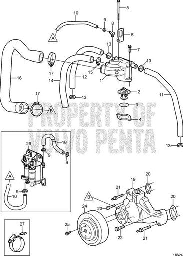 Volvo Penta Screw - Volvo Penta (3863054)