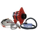 Balmar Alternator 250 AMP Kit 12V 4" Dual Foot Saddle Dual Vee Pulley Regulator & Temp Sensor XT-DF4-250-DV-KIT