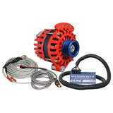 Balmar Alternator 1-2" Single Foot J10 Serpentine Pulley Regulator & Temp Sensor - 170A Kit - 12V XT-SF-170-J10-KIT