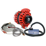 Balmar Alternator 1-2" Single Foot K6 Serpentine Pulley Regulator & Temp Sensor - 170A Kit - 12V XT-SF-170-K6-KIT