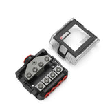 T-Spec VFDB4 MANL 4 Position Distribution Block w/Cover VFDB4