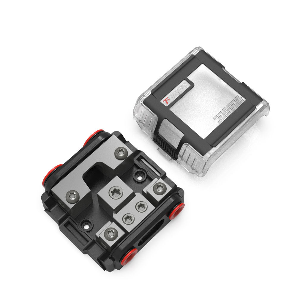 T-Spec VPNB2 MANL 2 Position All-In-One Distribution Block w/Cover VPNB2