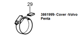 Volvo Penta Cover - Volvo Penta (3861999)