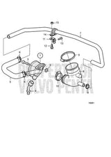 Volvo Penta Tube (V2) - Volvo Penta (20459255)