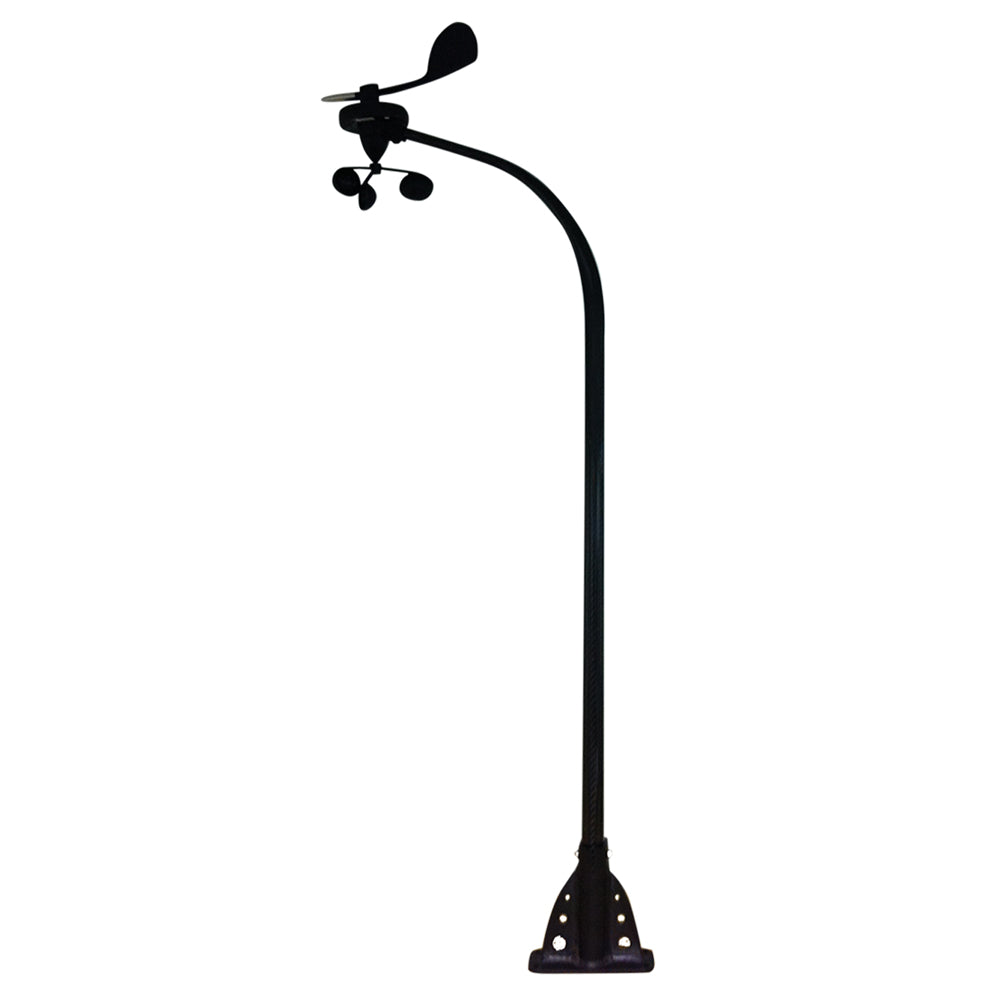 Raymarine Wireless Vertical Wind Transmitter, 1.35m, Solar Powered, Micronet, Carbon Fibre
