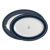 Marine Business Melamine Oval Serving Platters Set - SAILOR SOUL - Set of 2 14009