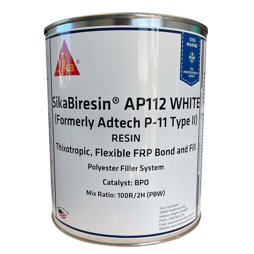 Sika SikaBiresin® AP112 White Gallon BPO Hardener Required 606128
