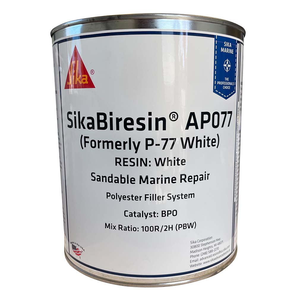 Sika SikaBiresin® AP077 White Gallon BPO Hardener Required 606547