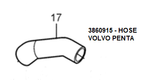 Volvo Penta Hose - Volvo Penta (3860915)