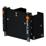 IMPULSE 12" Set Back Electric Jack Plate w/Standard Control - Black Anodize 75082-B