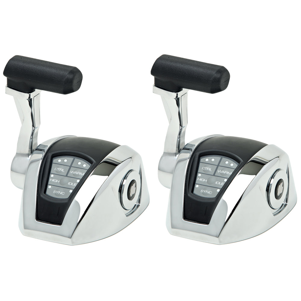 UFlex Power A Electronic Control Package - Single Engine/Dual Station - Electronic Throttle/Mechanical Shift EM12