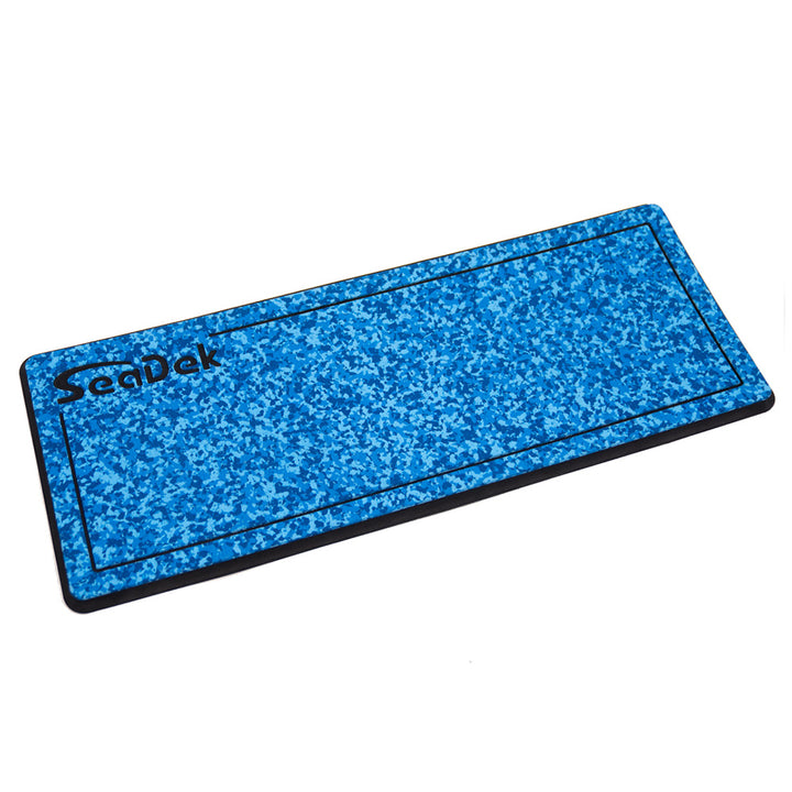 SeaDek 16" x 39" 20mm Dual Density Large Helm Pad w/SeaDek Logo - Brushed Texture - Aqua Camo/Black (406.4mm x 990.6mm x 20mm) 37926-81119