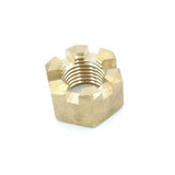Marine Machining & Manufacturing Brass Castle Nut Cc&Mst (1/8 Cast. Nut)