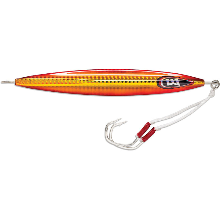 Williamson Kensaki 220 Jig - 6.75" - 7-3/4oz - Hot Sauce KSJX220HS