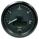VDO SingleViu 80mm (3-1/8") Tachometer - 2000 RPM A2C3832960030