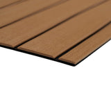 SeaDek 40" x 80" 6mm Teak Full Sheet - Brushed Texture - Brown/Black (1016mm x 2032mm x 6mm) 32279-80070