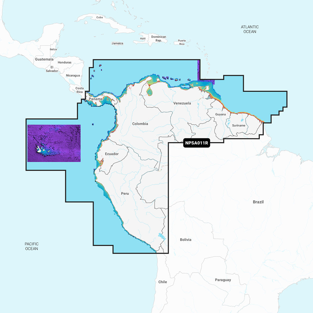 Navionics Platinum+ NPSA011R - South America North 010-C1460-40