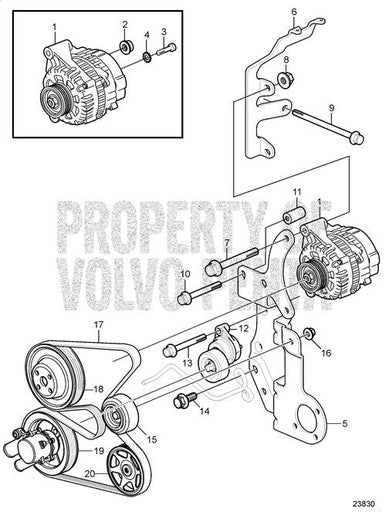 Volvo Penta Spacer - Volvo Penta (3886468)