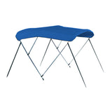 Carver 3 Bow 4675U Bimini Top with Boot - Pacific Blue Acrylic A4675UB-04